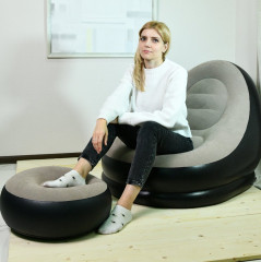 Кресло надувное с пуфиком «Комфорт» - Фото 8