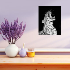 Картина по номерам «Бархатный оскал» - Фото 2