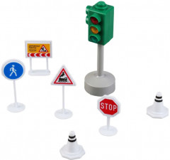 Набор игровой «Светофор и дорожные знаки» - Фото 1