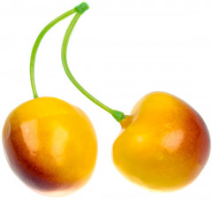 Набор ягод искусственных «Спелая черешня» - Фото 2