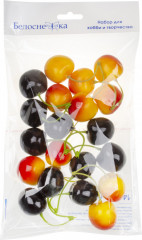 Набор ягод искусственных «Спелая черешня» - Фото 7