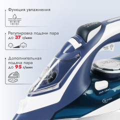 Утюг с пароувлажнением ATH-5580 - Фото 2