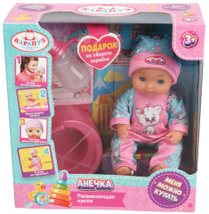 Пупс развивающий «Анечка» - Фото 8
