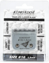 Ножевой блок для машинок стандарта А5 №10 1.5 мм - Фото 3