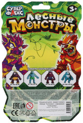 Игрушка-тянучка «Лесные монстры» - Фото 4