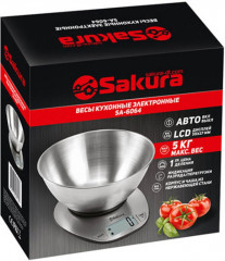 Весы кухонные электронные SA-6064 - Фото 2