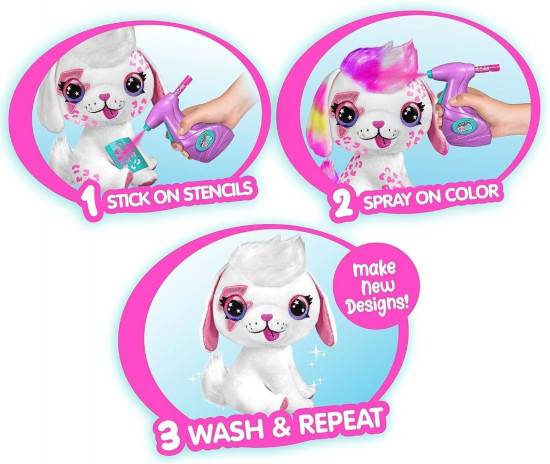Мягкая игрушка с аэрографом «Щенок. Puppy»