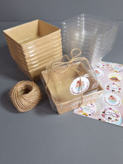 Набор для упаковки десерта - Фото 1