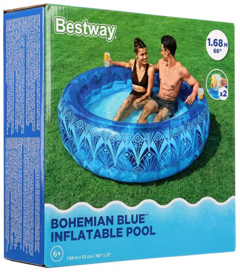 Бассейн надувной круглый