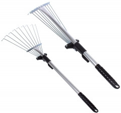 Грабли веерные раздвижные - Фото 1