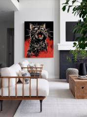 Картина по номерам «Мяу» - Фото 2