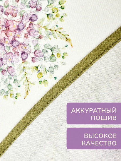 Скатерть круглая водоотталкивающая «Irises»