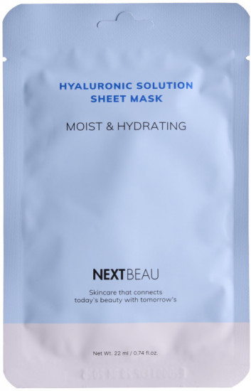 Маска для лица тканевая увлажняющая с гиалуроновой кислотой «Sheet Mask Moist & Hydrating»