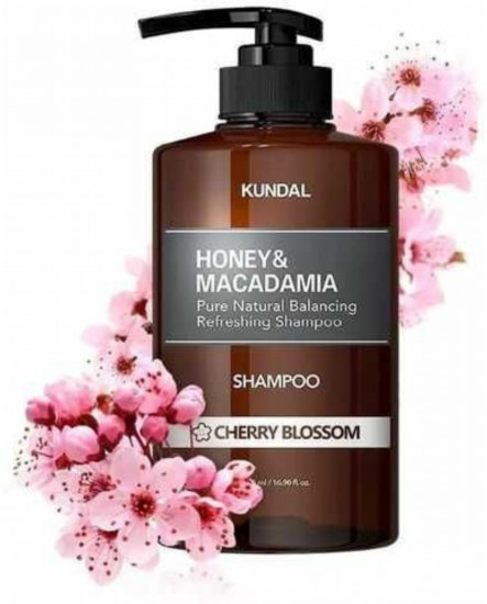 Шампунь для волос «Honey & Macadamia Shampoo Cherry Blossom»