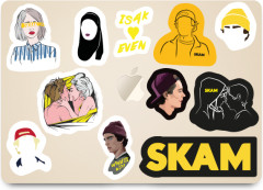 Набор стикеров «Skam» - Фото 1
