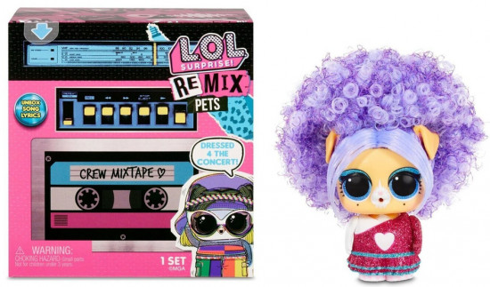 Набор-сюрприз «Surprise Remix Hairflip Pets»