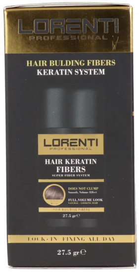 Пудра для укладки волос «Keratin Fibers Brown»