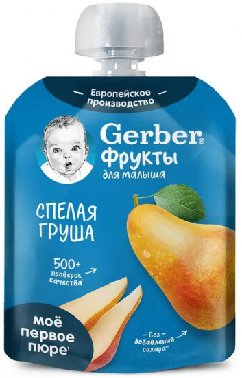 Пюре фруктовое «Спелая груша»
