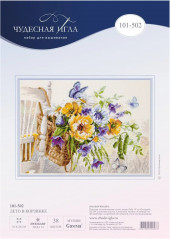 Набор для вышивания «Лето в корзинке» - Фото 1