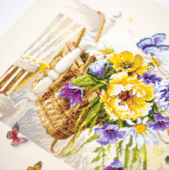 Набор для вышивания «Лето в корзинке» - Фото 6