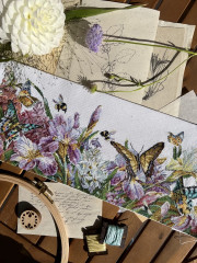 Набор для вышивания «Цветение ирисов» - Фото 1