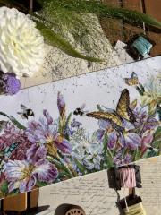 Набор для вышивания «Цветение ирисов» - Фото 6