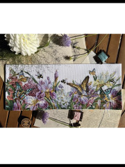 Набор для вышивания «Цветение ирисов» - Фото 9