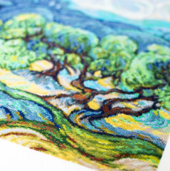 Набор для вышивания «Оливковые деревья» - Фото 8
