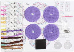 Набор для вышивания на фетре «Пончики» - Фото 4