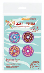 Набор для вышивания на фетре «Пончики» - Фото 5