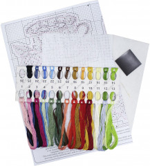 Набор для вышивания на пластиковой канве «Чайная фантазия» - Фото 7