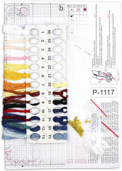 Набор для вышивания на пластиковой канве «Вторая сестра» - Фото 4