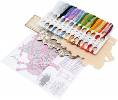 Набор для вышивания на деревянной основе «Рукодельный уголок» - Фото 6