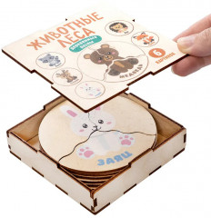 Пазл деревянный «Животные леса» - Фото 8