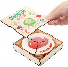 Пазл деревянный «Овощи» - Фото 9