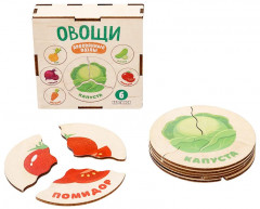 Пазл деревянный «Овощи» - Фото 11
