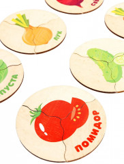 Пазл деревянный «Овощи» - Фото 13