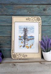 Набор для вышивания «Котомеланхолия» - Фото 1