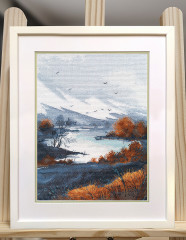 Набор для вышивания «Горы любят тишину» - Фото 1