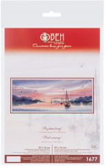 Набор для вышивания «Розовый вечер» - Фото 2