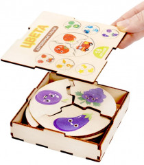 Пазл деревянный «Цвета» - Фото 13