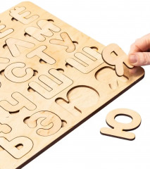 Пазл деревянный «Алфавит» - Фото 11