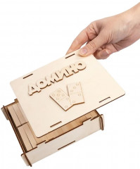 Домино в деревянной коробке - Фото 5