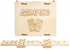 Домино в деревянной коробке - Фото 7