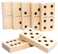 Домино в деревянной коробке - Фото 8
