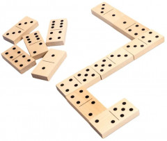 Домино в деревянной коробке - Фото 9