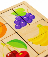 Пазл деревянный «Фрукты, ягоды» - Фото 4