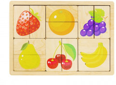 Пазл деревянный «Фрукты, ягоды» - Фото 6