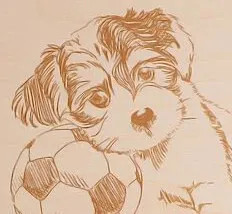 Доска для выжигания «Песик» - Фото 9