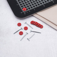 Набор креплений для игрушек «Шплинты и фибровые диски №9» - Фото 1